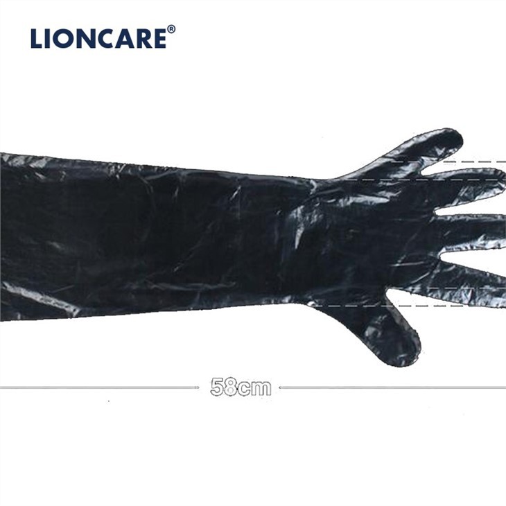 pe long sleeve disposable gloves (2)