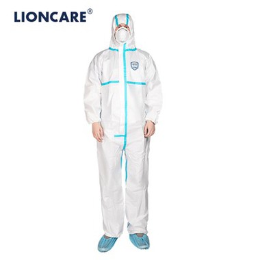 LIONCARE® CoverPrem+ einnota hlífðargalli